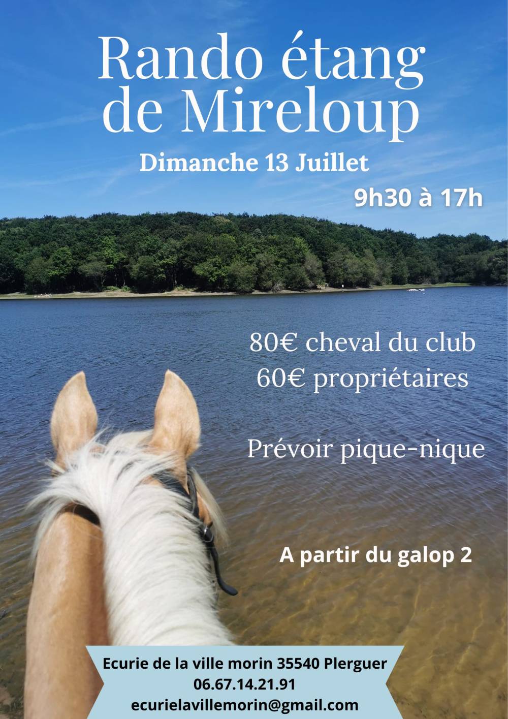 Balade etang de mireloup