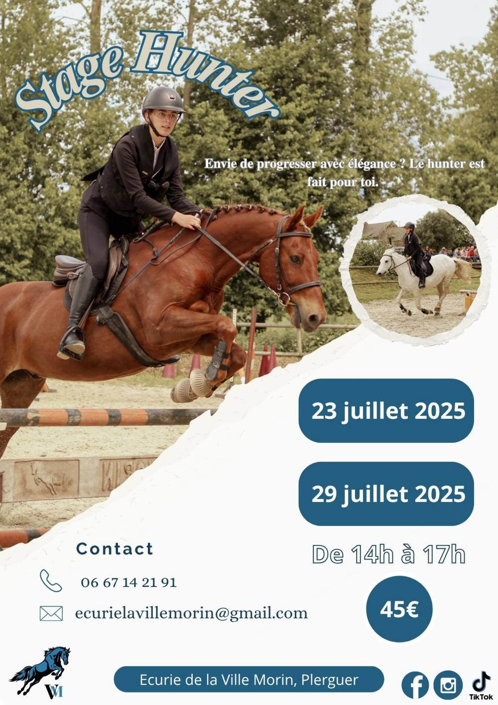 Flyer A4 Balade à Cheval Modern Black (3)